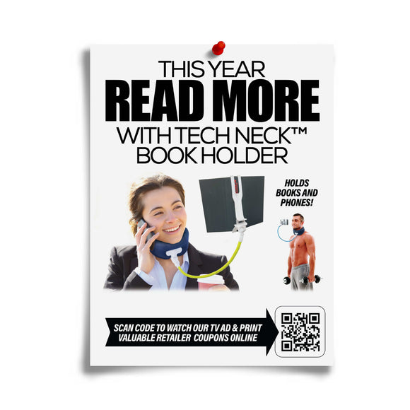 joke flyer from Prank-O for the Tech Neck